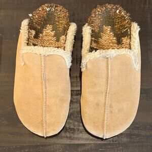Free People Damon Cozy Mules Women's Size 7 Brown Slip-On Casual Shoes